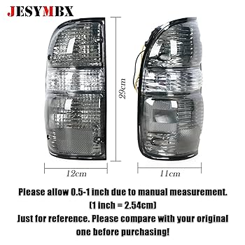 Amazon.com: JESYMBX For Toyota Tacoma 2001-2004 Rear Tail